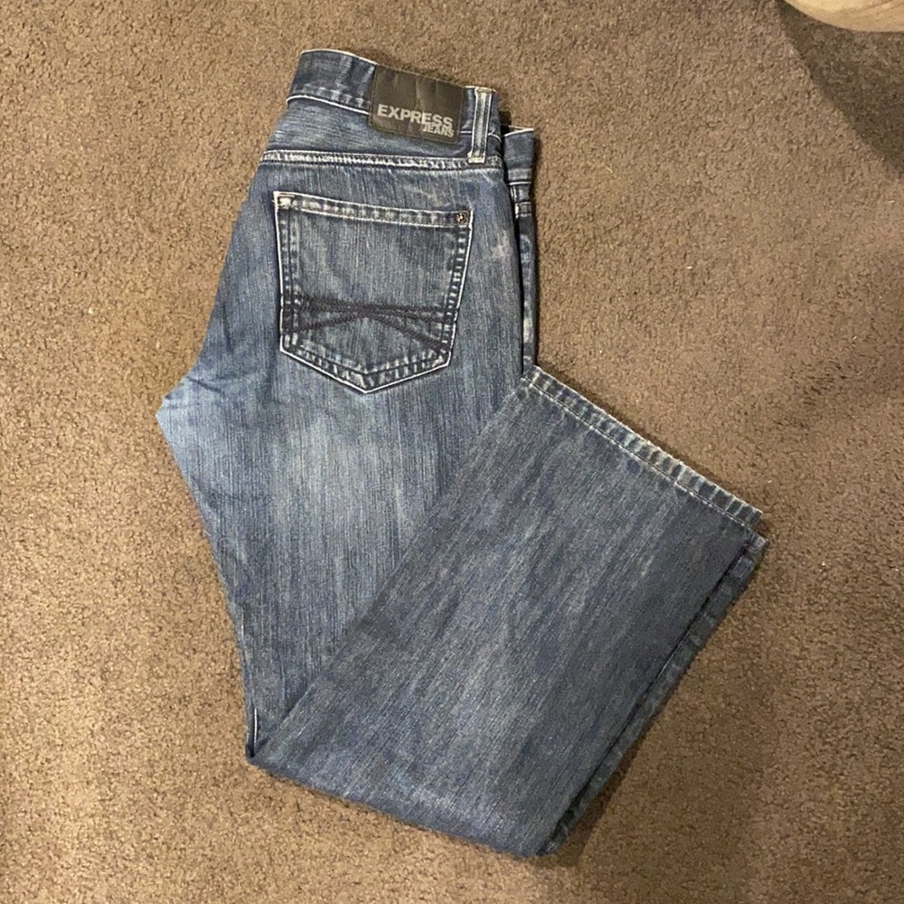 Men’s express jeans size 31 x 30 - Picture 3 of 5